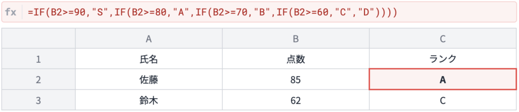 ダメなシート例